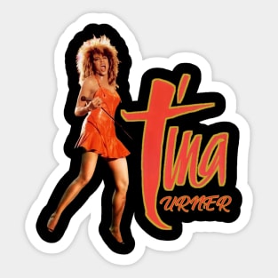 Tina Turner t-shirt Sticker